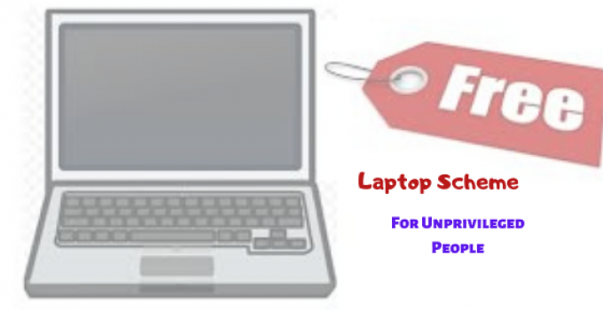 Is There Any Government Free Laptop Scheme For Unprivileged People?